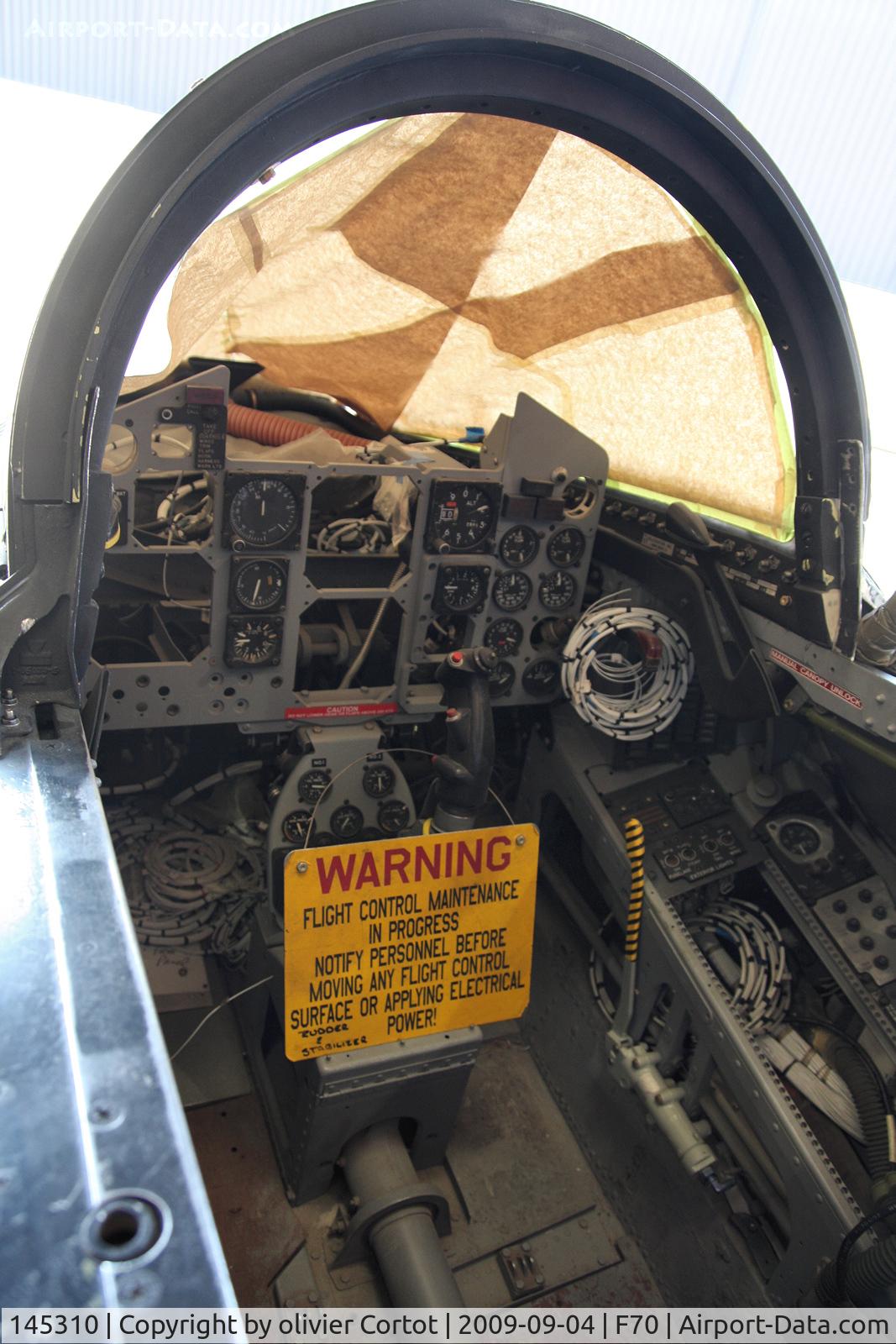 145310, 1959 McDonnell F-4A Phantom II C/N 11, Cockpit under work.