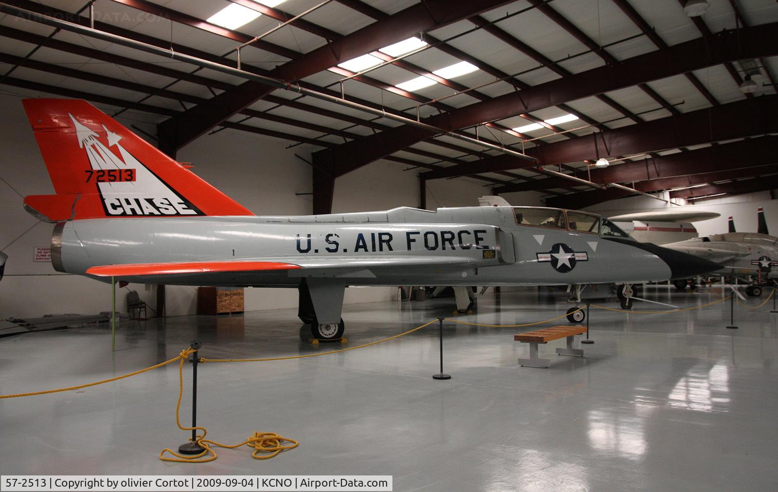 57-2513, 1957 Convair F-106B Delta Dart C/N 8-27-07, Preserved at the Yanks museum