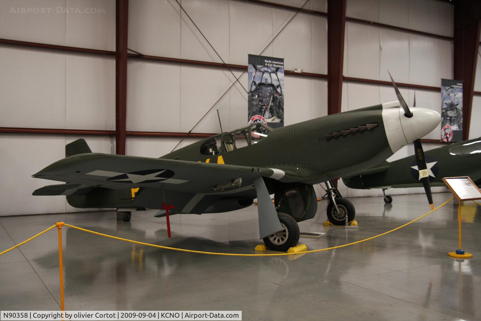 N90358, North American-nichols P-51A C/N 436274, Yanks museum