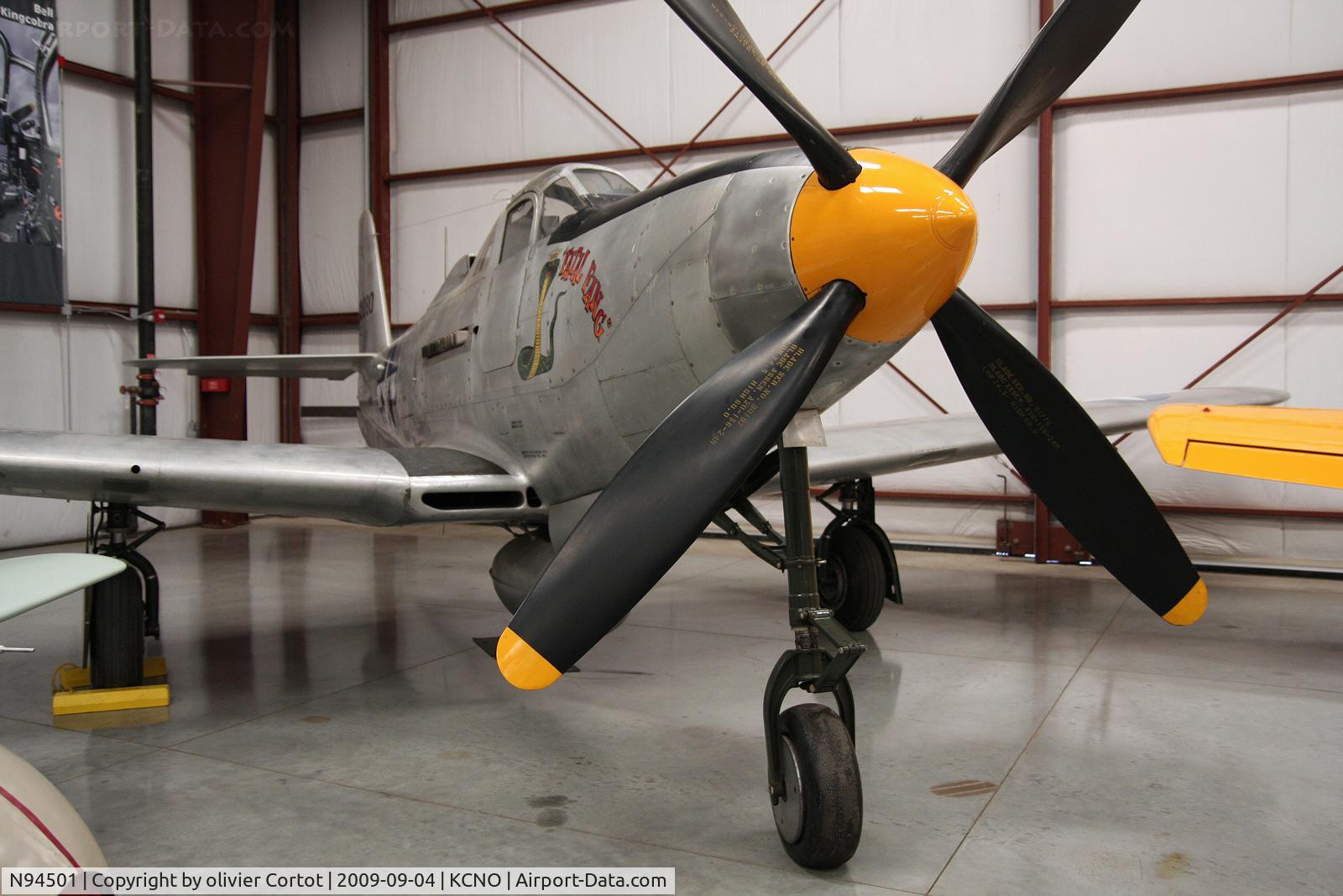 N94501, 1943 Bell P-63C Kingcobra C/N 42-69080, A rare P-63, Yanks museum