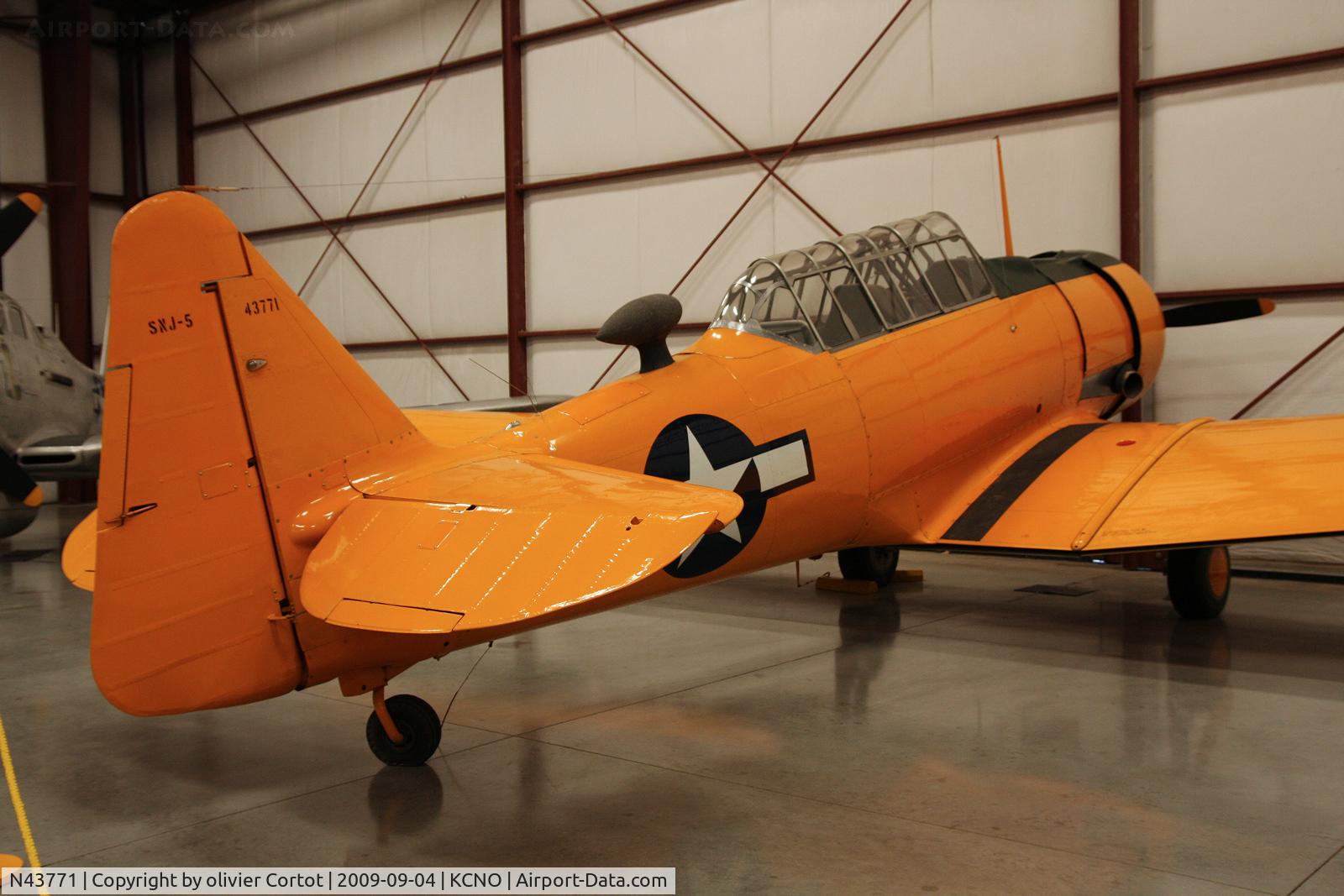 N43771, 1943 North American AT-6D Texan C/N 88-15762, Yanks museum