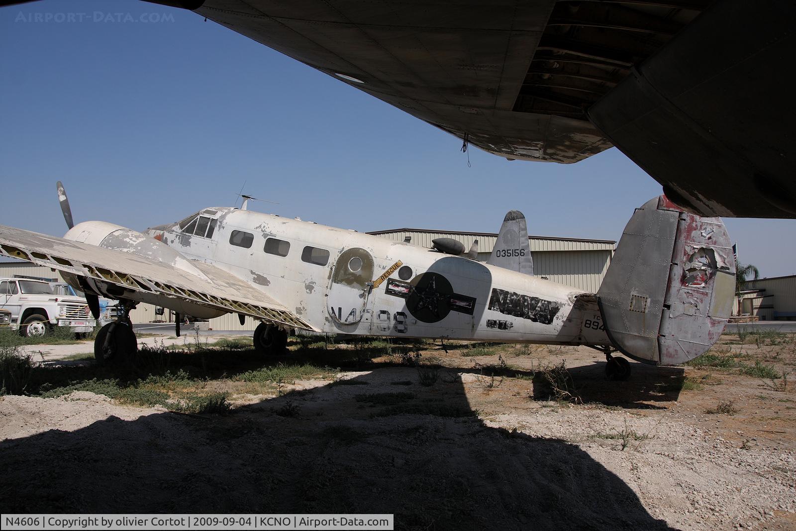 N4606, 1969 Beech C-45 C/N 89468, Planes of fame museum