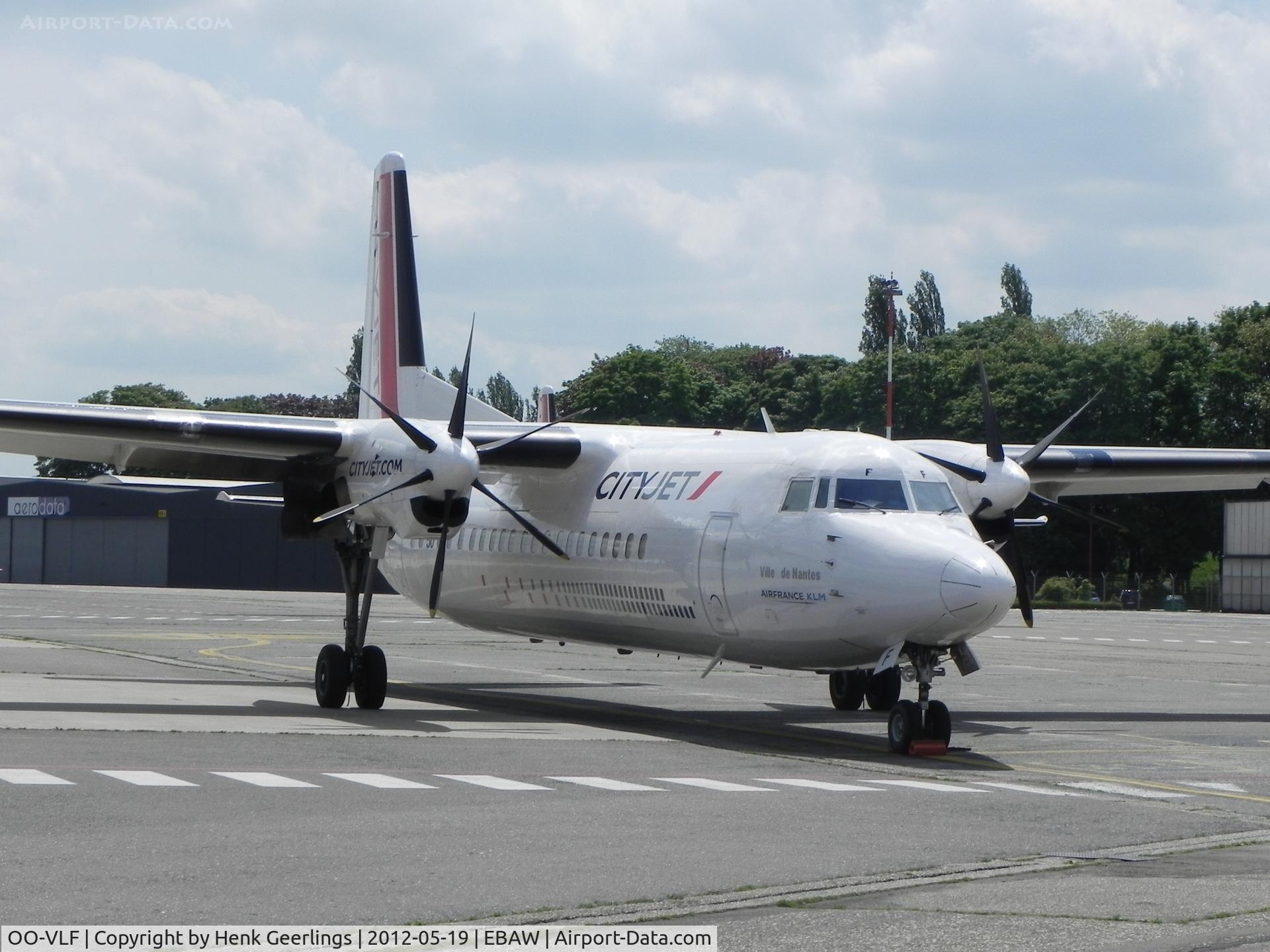 OO-VLF, 1991 Fokker 50 C/N 20208, Stampe Fly In 2012 , Deurne Airport