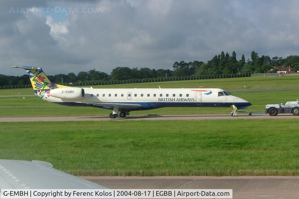 G-EMBH, 1999 Embraer EMB-145EU (ERJ-145EU) C/N 145107, Birmingham