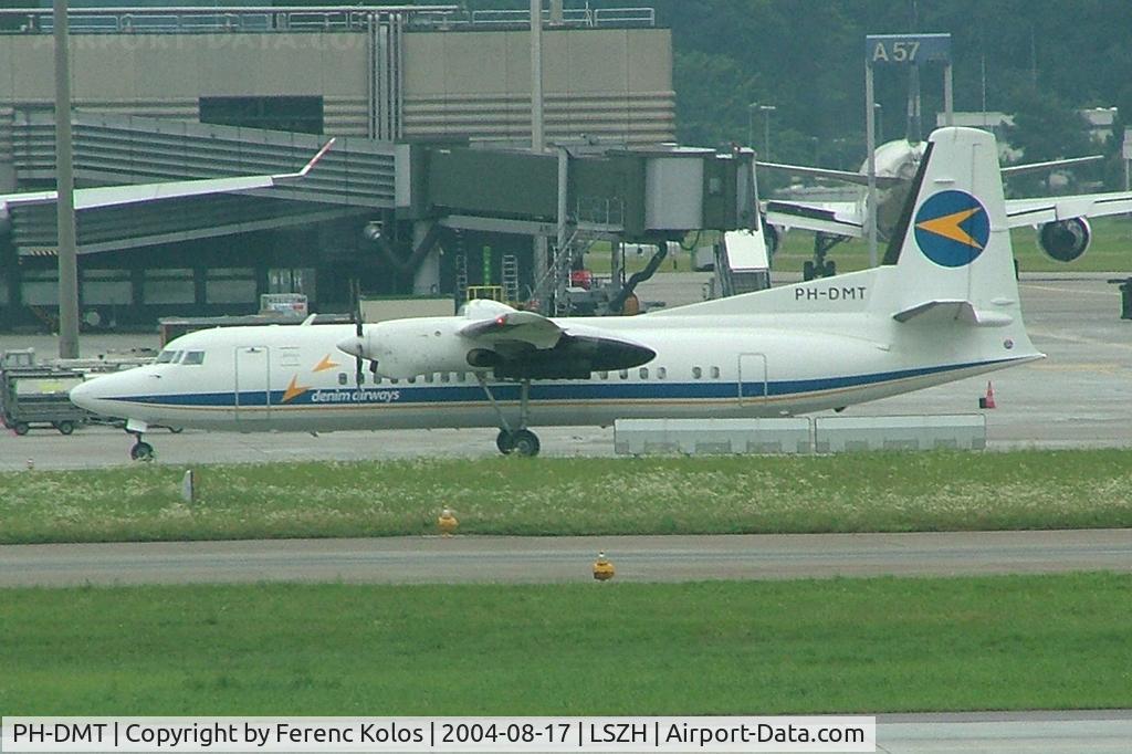PH-DMT, 1991 Fokker 50 C/N 20208, Zurich