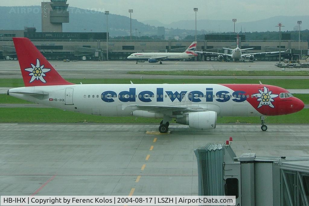 HB-IHX, 1998 Airbus A320-214 C/N 0942, Zurich