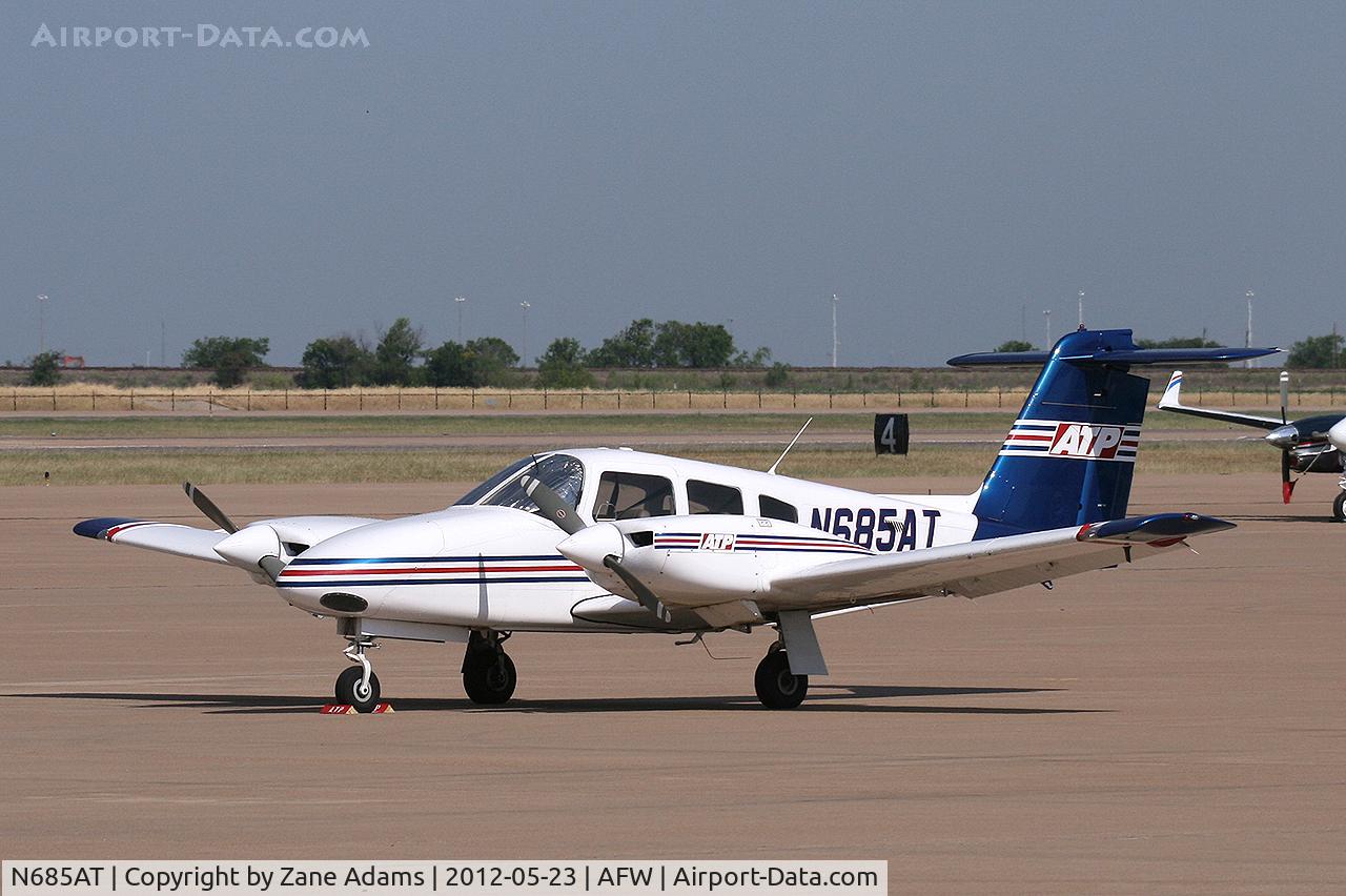 N685AT, 2011 Piper PA-44-180 Seminole C/N 4496288, At Alliance Airport - Fort Worth, TX