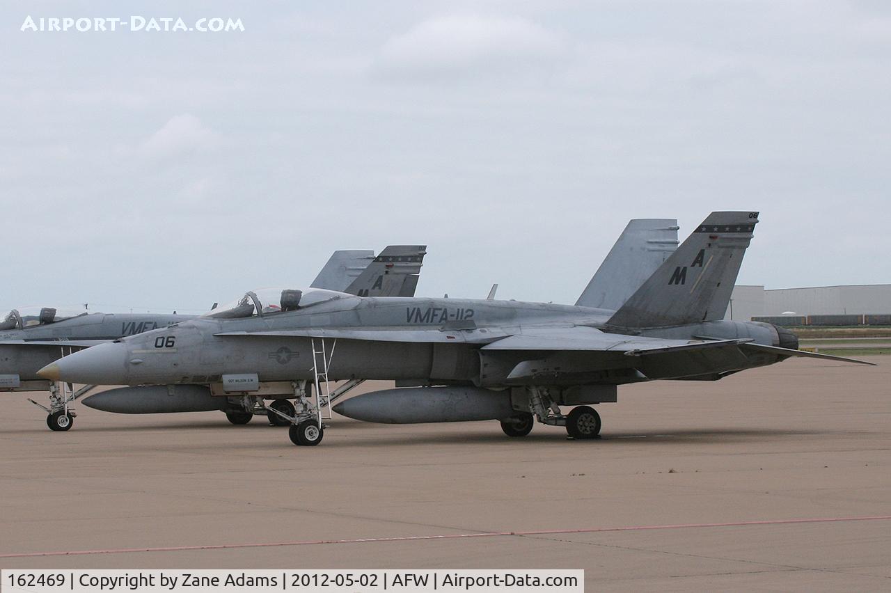 162469, McDonnell Douglas F/A-18A+ Hornet C/N 0325/A269, At Alliance Airport - Fort Worth, TX
