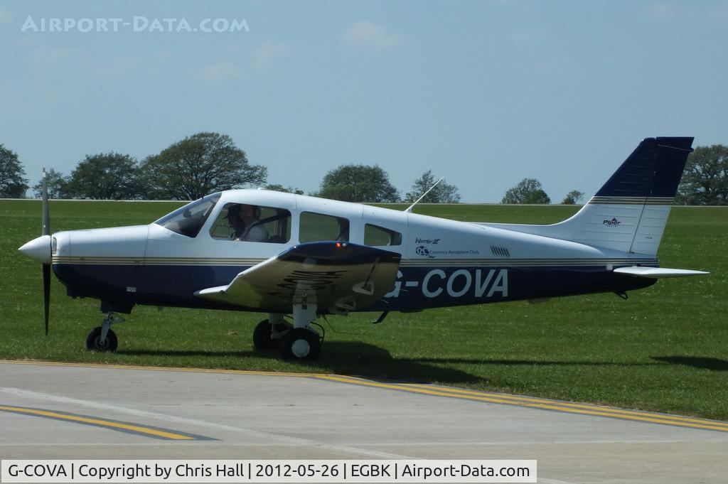 G-COVA, 2004 Piper PA-28-161 Warrior III C/N 2842217, at AeroExpo 2012