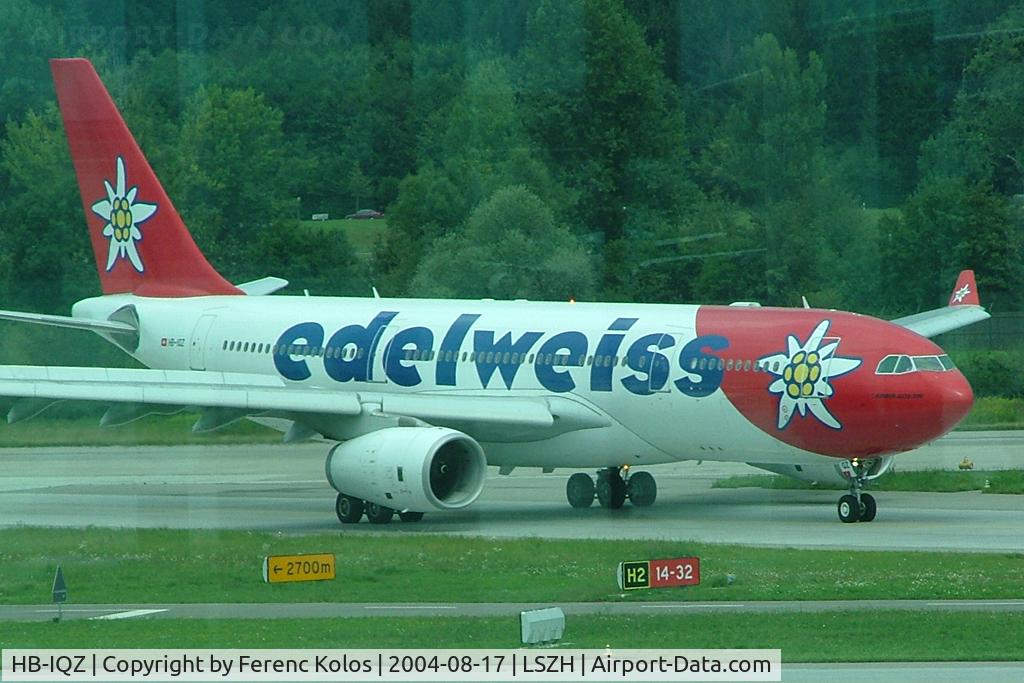 HB-IQZ, 2000 Airbus A330-243 C/N 369, Zurich