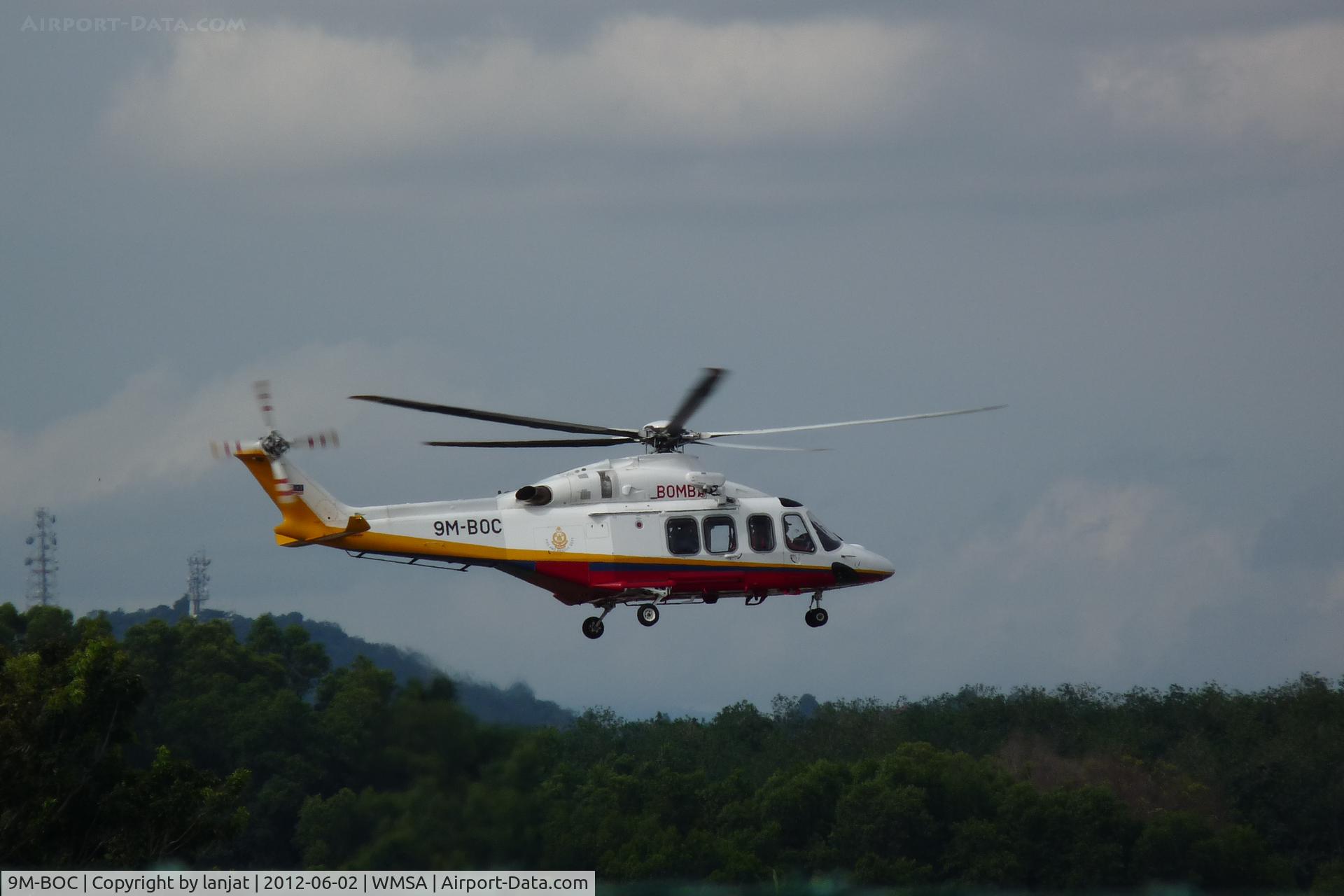 9M-BOC, AgustaWestland AW-139 C/N 31289, New Heli