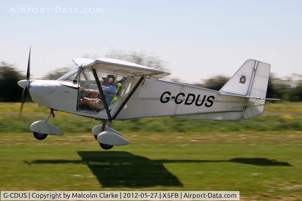G-CDUS, 2006 Skyranger 912S(1) C/N BMAA/HB/490, Skyranger 912S(1), Fishburn Airfield, May 2012.