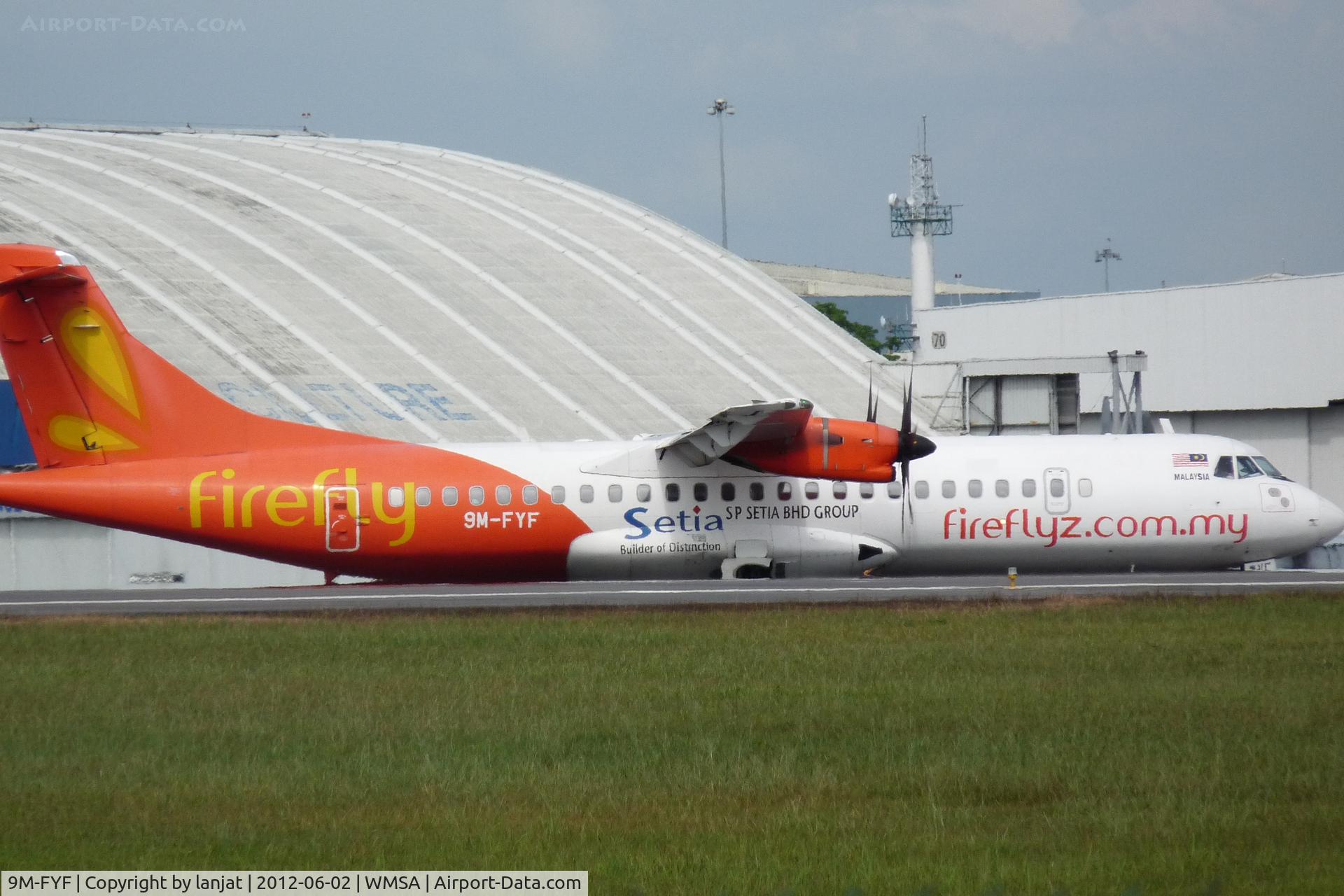 9M-FYF, 2009 ATR 72-212A C/N 860, Hold to Takeoff