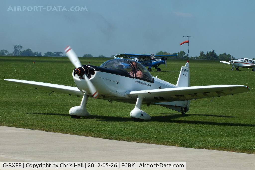 G-BXFE, 1981 Mudry CAP-10B C/N 135, at AeroExpo 2012