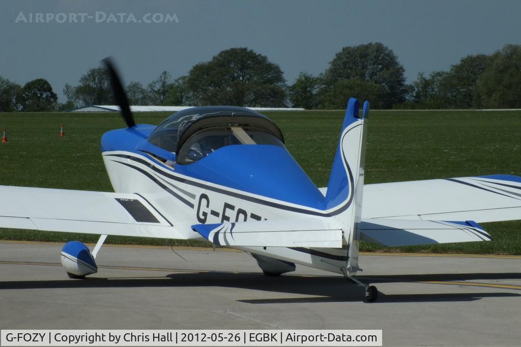 G-FOZY, 2012 Vans RV-7 C/N PFA 323-14150, at AeroExpo 2012