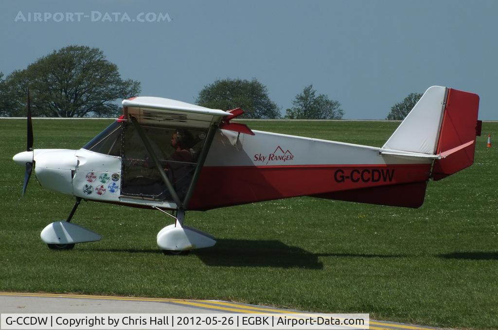 G-CCDW, 2003 Best Off Skyranger 582(1) C/N BMAA/HB/268, at AeroExpo 2012