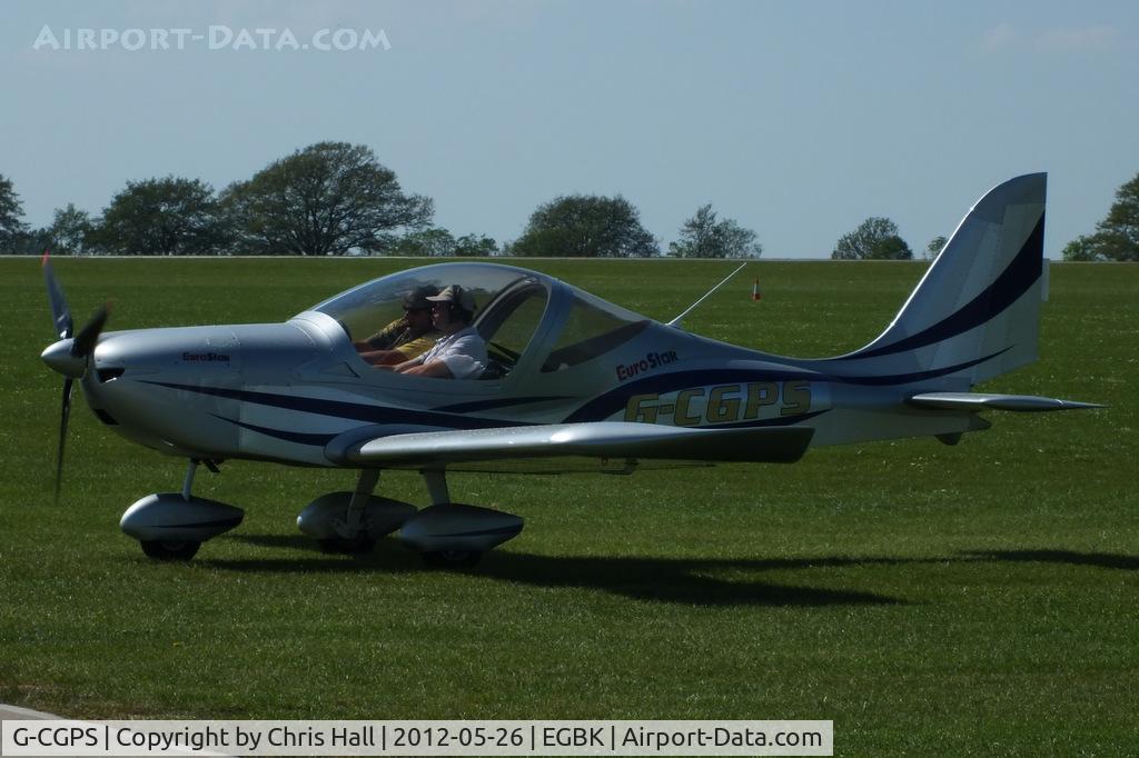 G-CGPS, 2010 Aerotechnik EV-97 Eurostar SL C/N LAA 315B-14987, at AeroExpo 2012