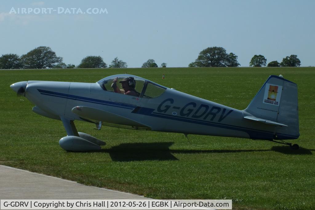 G-GDRV, 1993 Vans RV-6 C/N 21367, at AeroExpo 2012