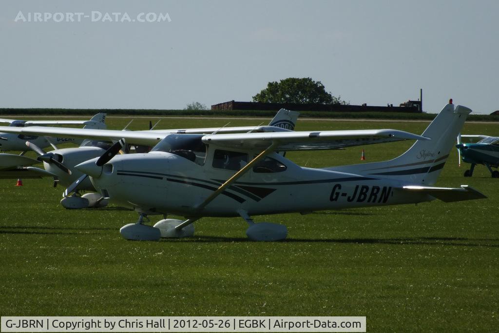 G-JBRN, 1997 Cessna 182S Skylane C/N 18280029, at AeroExpo 2012