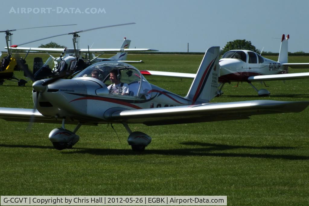 G-CGVT, 2011 Cosmik EV-97 TeamEurostar UK C/N 3402, at AeroExpo 2012