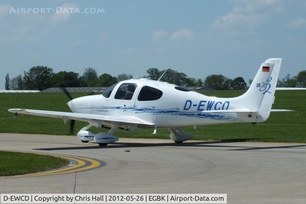 D-EWCD, 2008 Cirrus SR20 G2 C/N 1875, at AeroExpo 2012