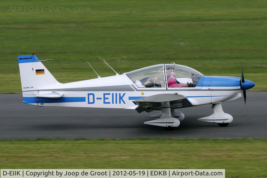 D-EIIK, 1974 Robin HR-200-100 Club C/N 31, Departure from Hangelar