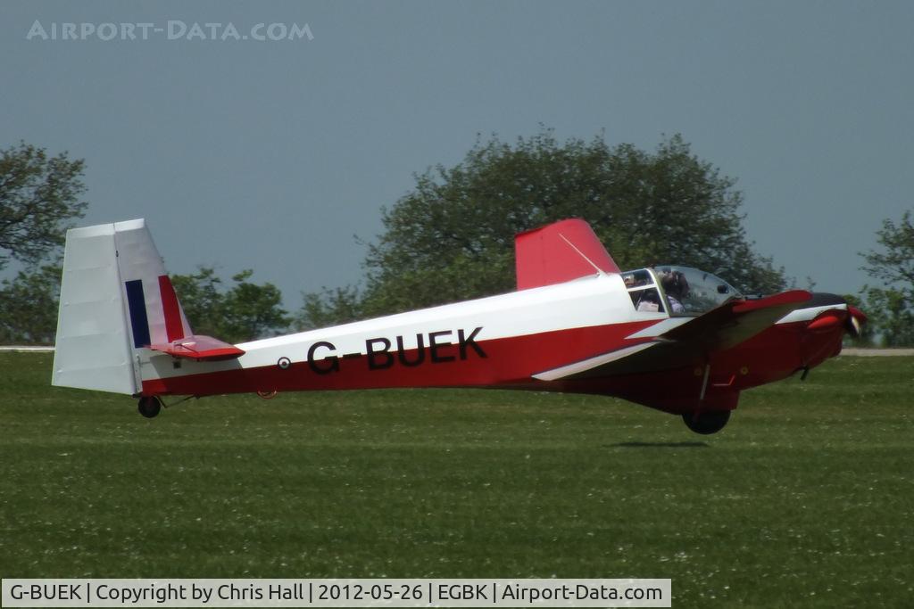 G-BUEK, 1977 Slingsby T-61F Venture T2 C/N 1879, at AeroExpo 2012
