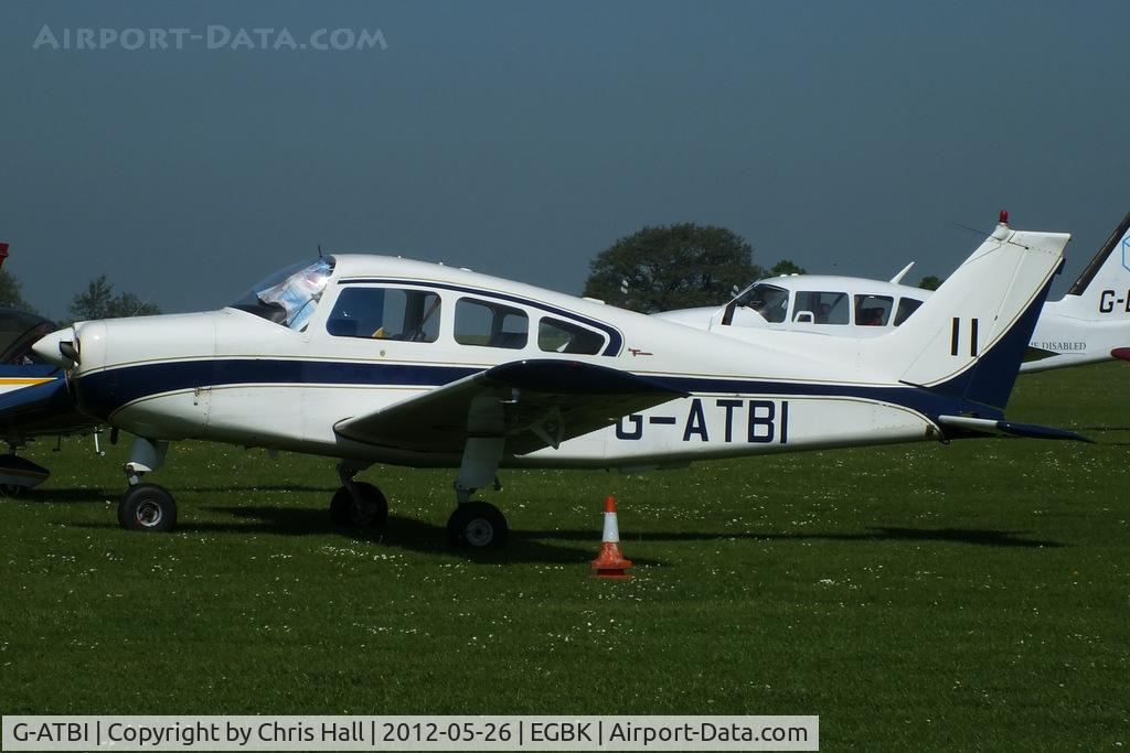 G-ATBI, 1965 Beech A23 C/N M-696, at AeroExpo 2012