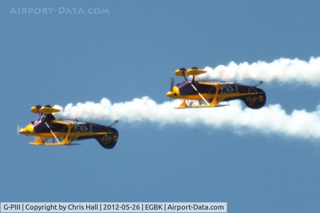 G-PIII, 1981 Pitts S-1D Special C/N PFA 009-10156, at AeroExpo 2012