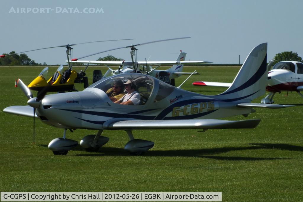 G-CGPS, 2010 Aerotechnik EV-97 Eurostar SL C/N LAA 315B-14987, at AeroExpo 2012