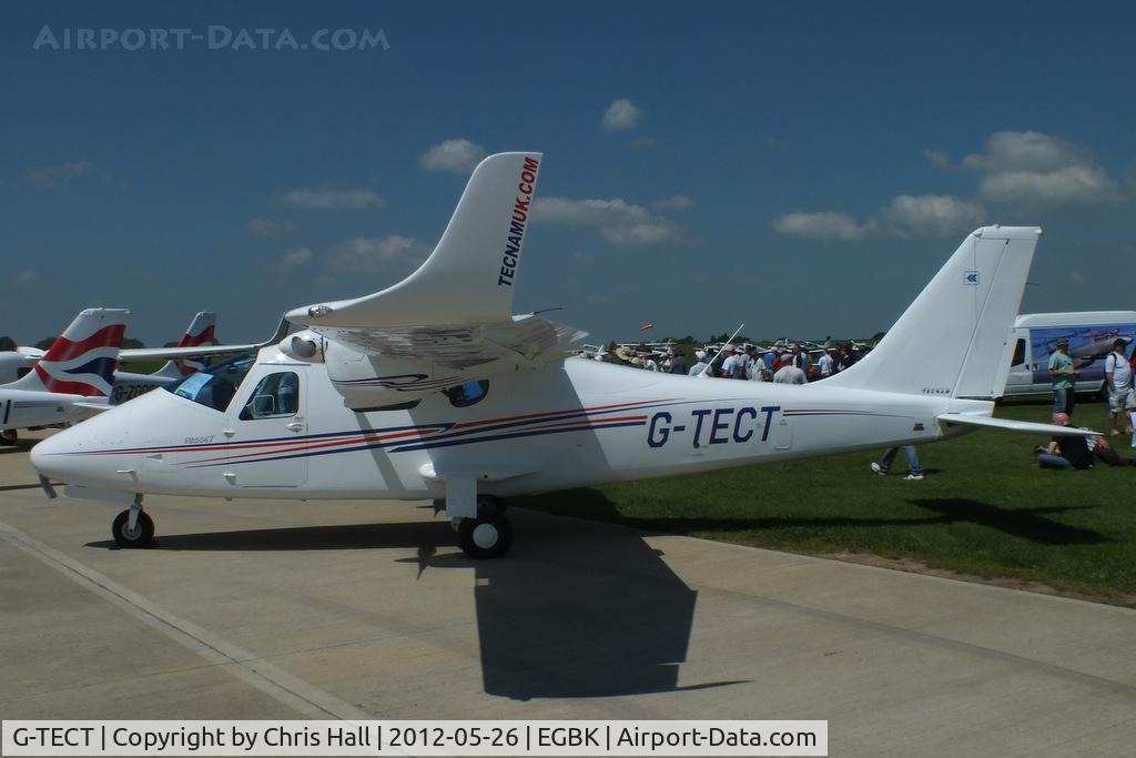 G-TECT, 2011 Tecnam P-2006T C/N 077, at AeroExpo 2012