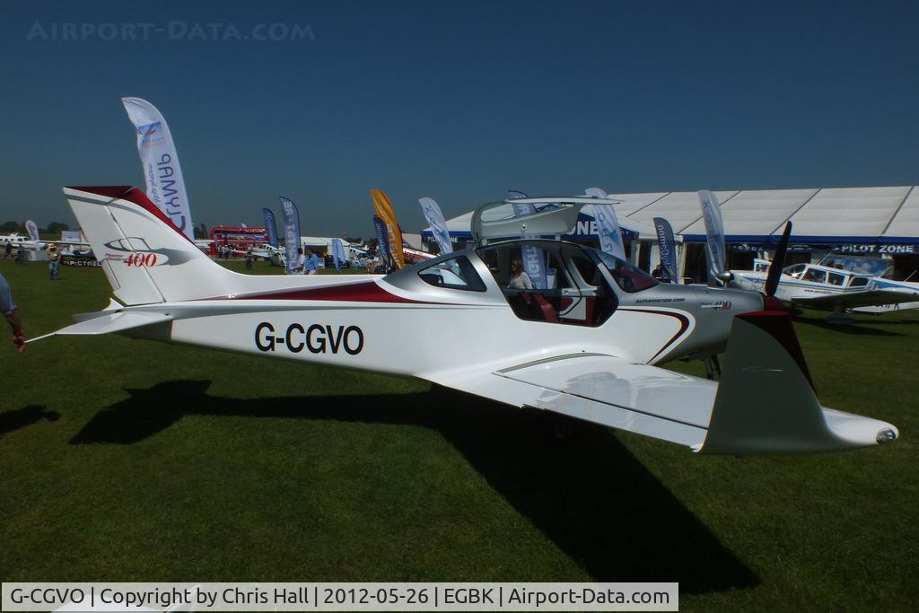 G-CGVO, 2011 Alpi Aviation Pioneer 400 C/N LAA 364-15006, at AeroExpo 2012