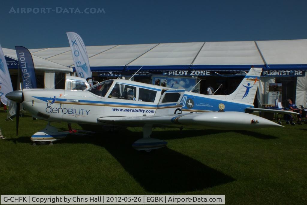 G-CHFK, 1972 Piper PA-32-260 Cherokee Six Cherokee Six C/N 32-7200031, at AeroExpo 2012