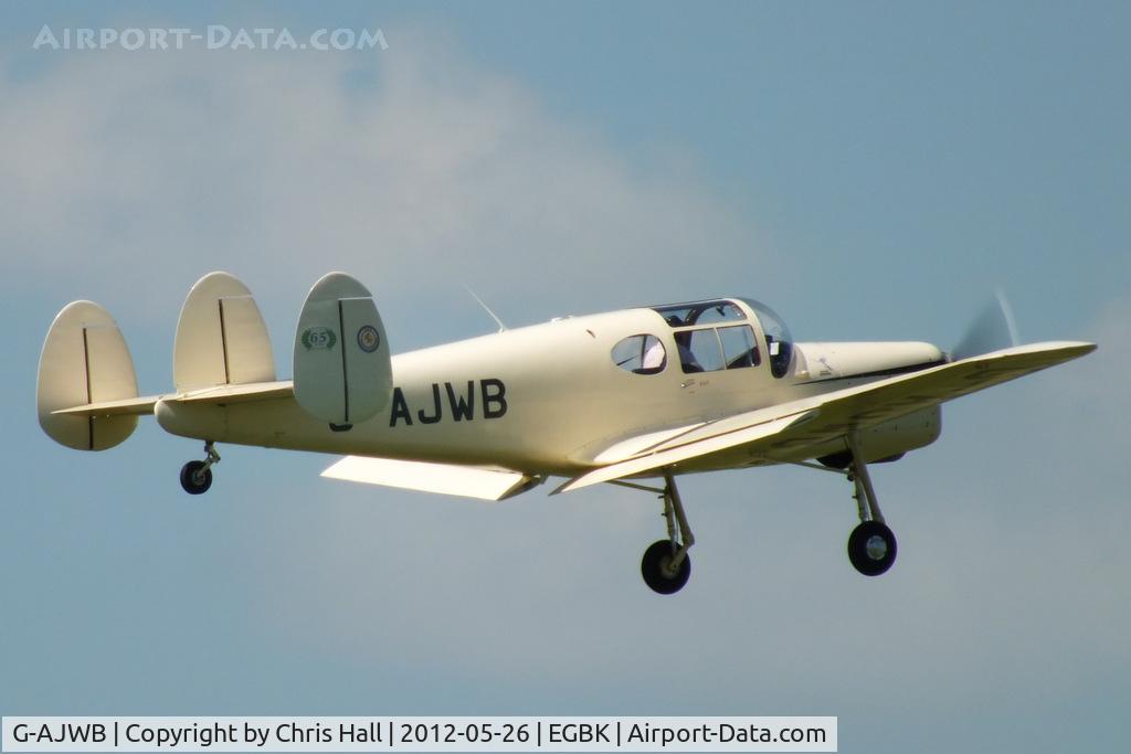 G-AJWB, 1946 Miles M38 Messenger 2A C/N 6699, at AeroExpo 2012
