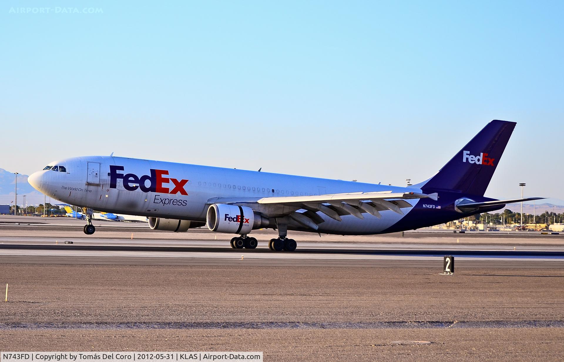 N743FD, 1992 Airbus A300B4-622R C/N 630, Federal Express FEDEX 1992 Airbus A300B4-622R N743FD (cn 630) 