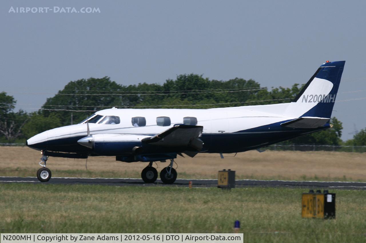 N200MH, 1969 Swearingen SA-26T Merlin IIB C/N T26-148, At Denton Municipal Airport