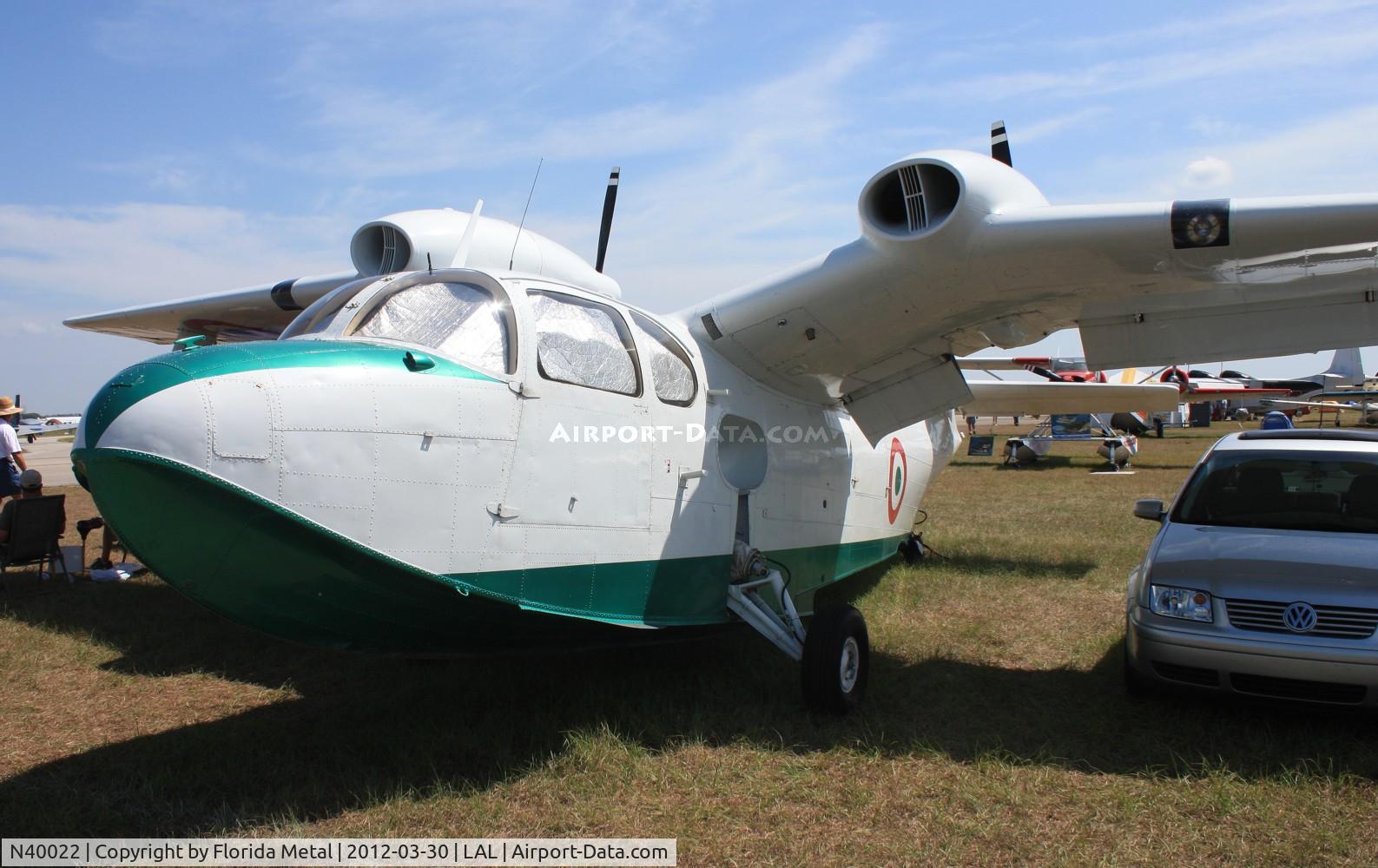 N40022, 1956 Piaggio P.136-L1 C/N 200, Piaggio P.136