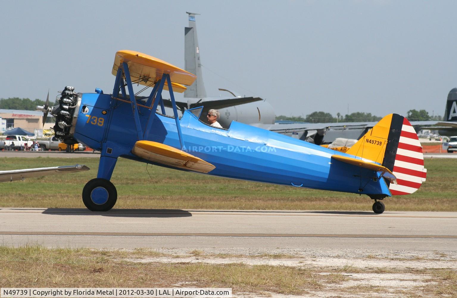 N49739, 1943 Boeing A75N1(PT17) C/N 75-4462, John Mohr