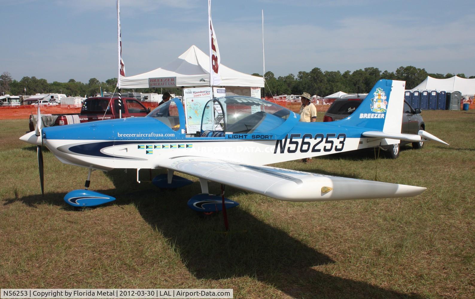 N56253, 2007 Breezer Light Sport Aircraft C/N 005LSA, Breezer
