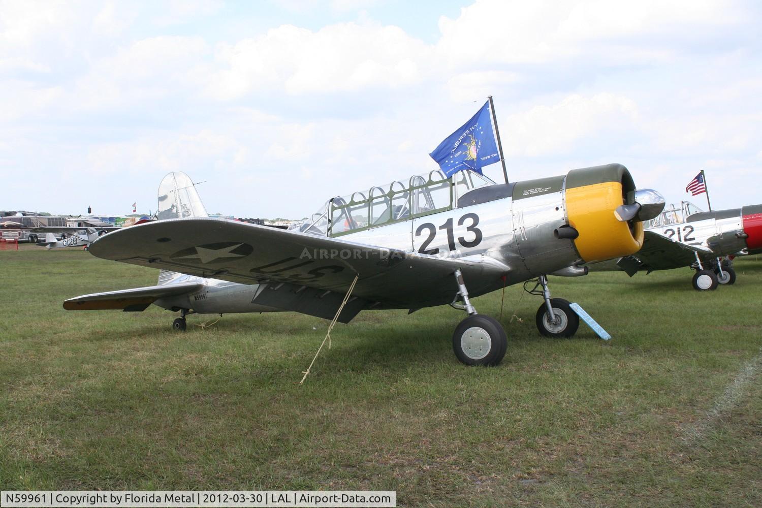 N59961, 1942 Consolidated Vultee BT-13A C/N 7722, BT-13A