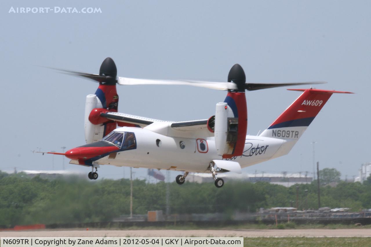 N609TR, 2003 Bell 609 C/N 60001, Agusta Westland AW609 Tilt-Rotor (Formerly Bell Agusta BA609)flying at Arlington Municipal Airport