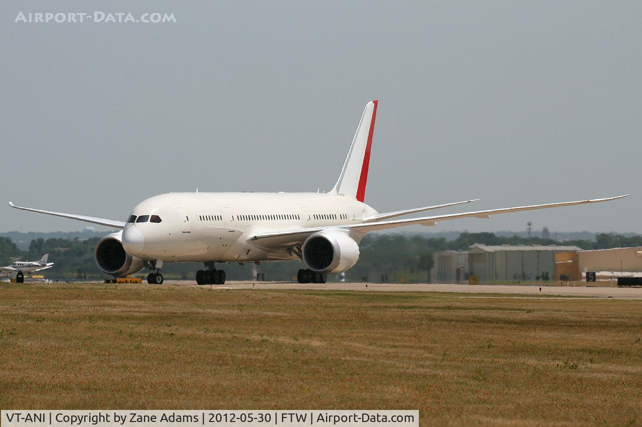 VT-ANI, 2012 Boeing 787-8 Dreamliner C/N 36277, The first Charleston built 787 arrives in Fort Worth for it new Air India paint.