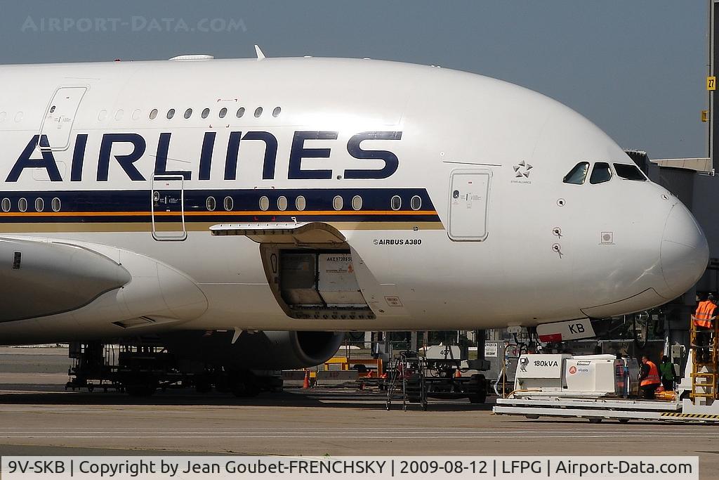 9V-SKB, 2006 Airbus A380-841 C/N 005, CDG T1