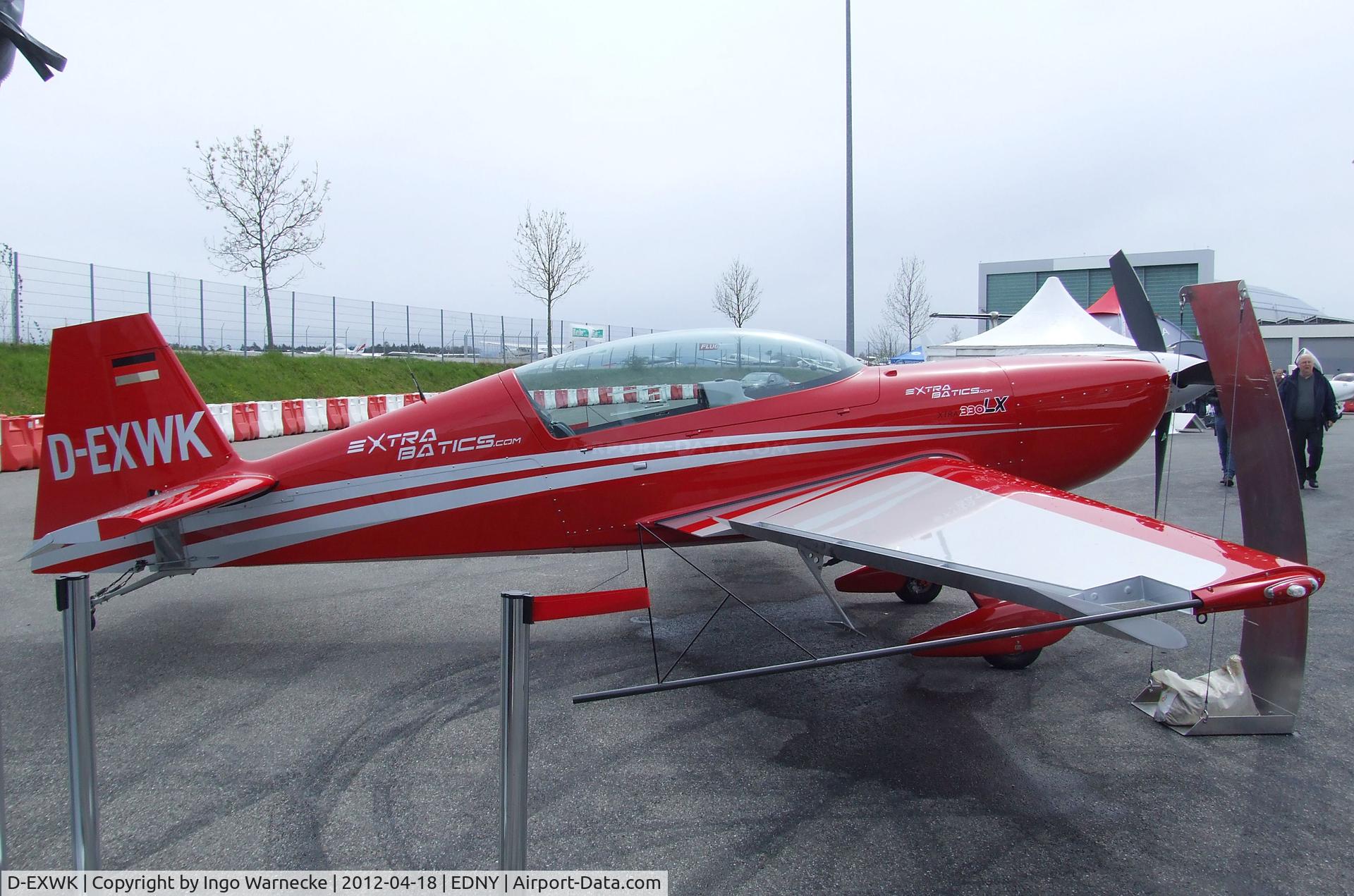 D-EXWK, Extra EA-330LX C/N Not found D-EXWK, Extra EA-330LX at the AERO 2012, Friedrichshafen