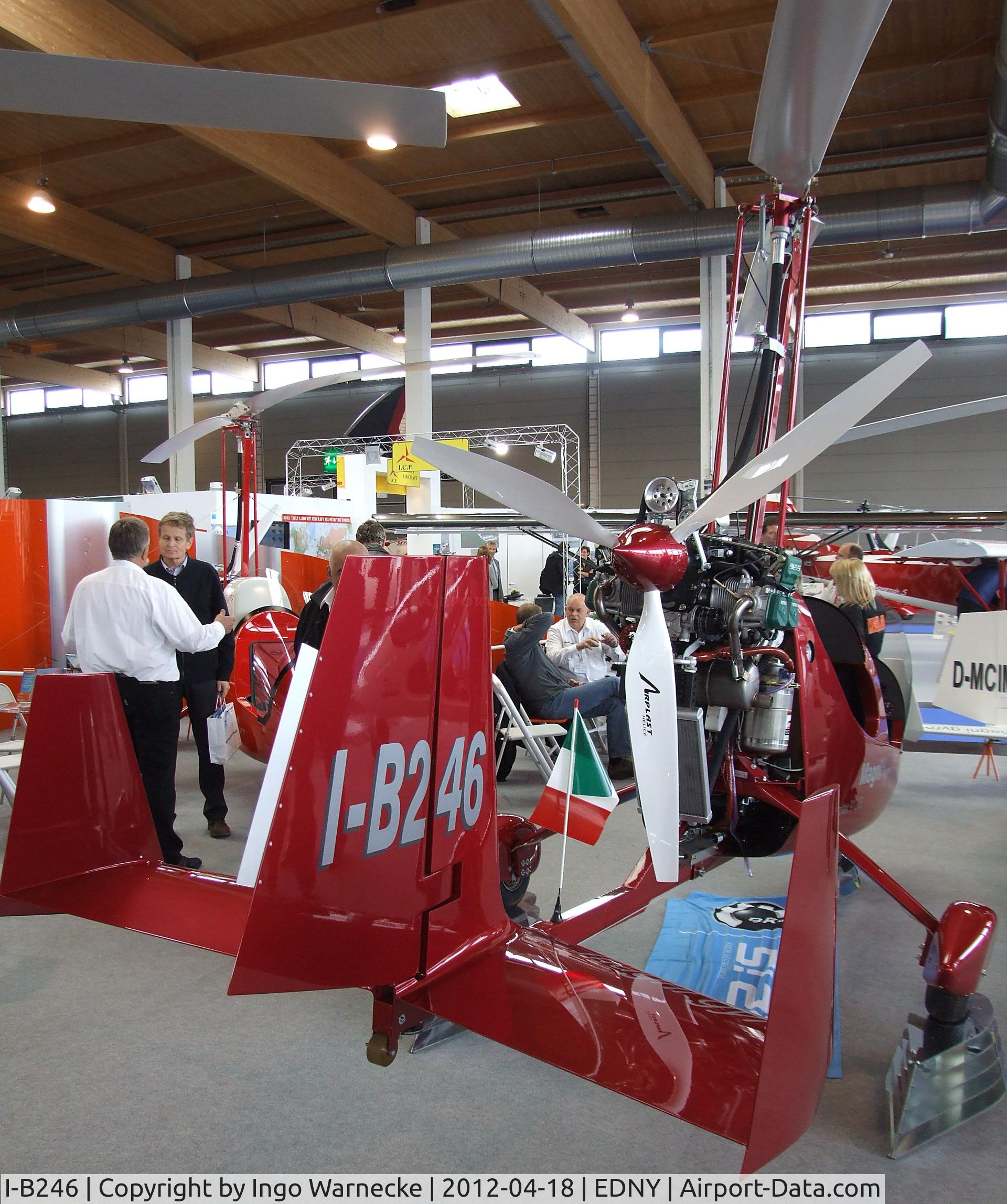 I-B246, Magni Gyro M-16 Tandem Trainer C/N 16-12-7103, Magni Gyro M-16 Tandem Trainer at the AERO 2012, Friedrichshafen