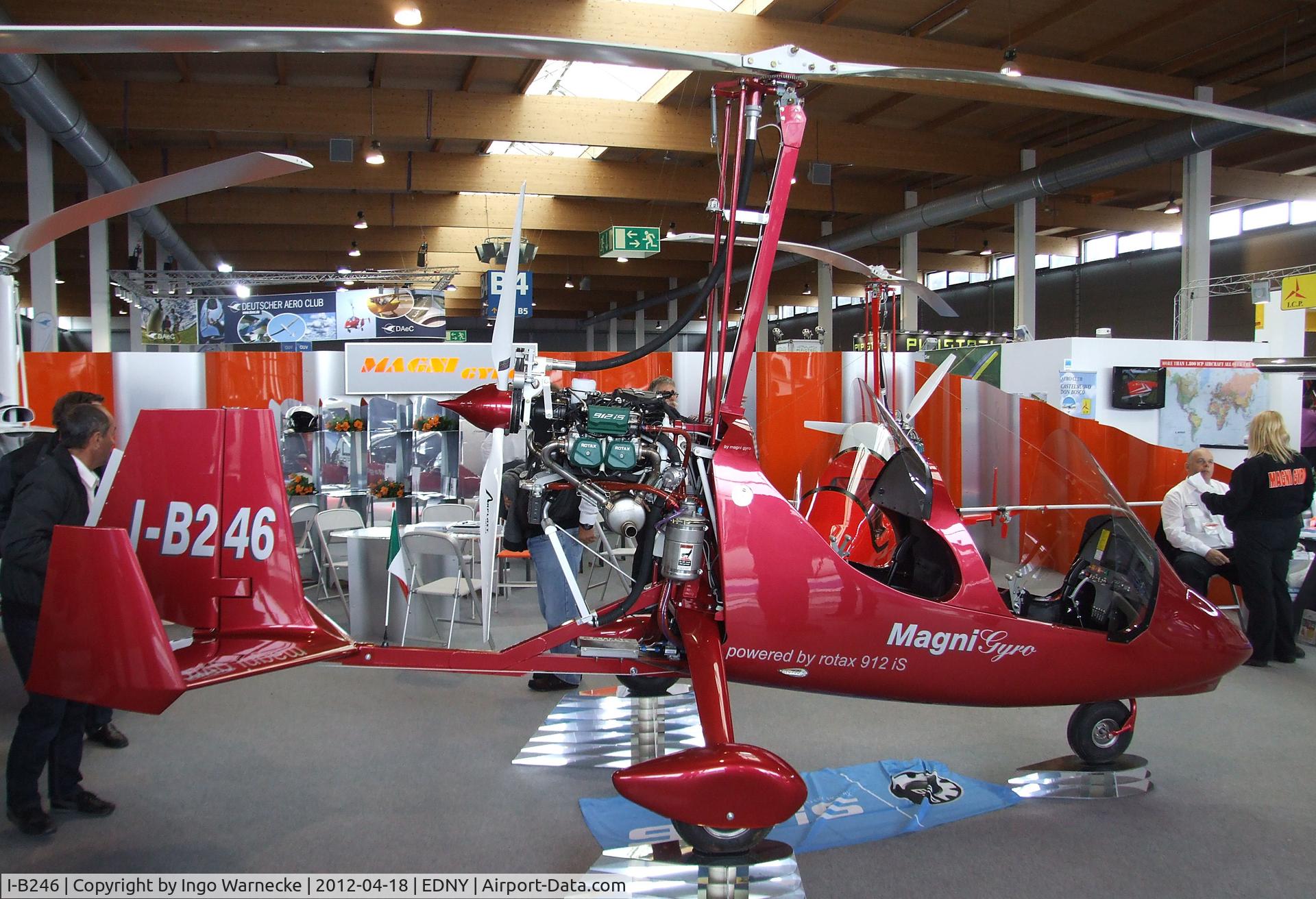 I-B246, Magni Gyro M-16 Tandem Trainer C/N 16-12-7103, Magni Gyro M-16 Tandem Trainer at the AERO 2012, Friedrichshafen