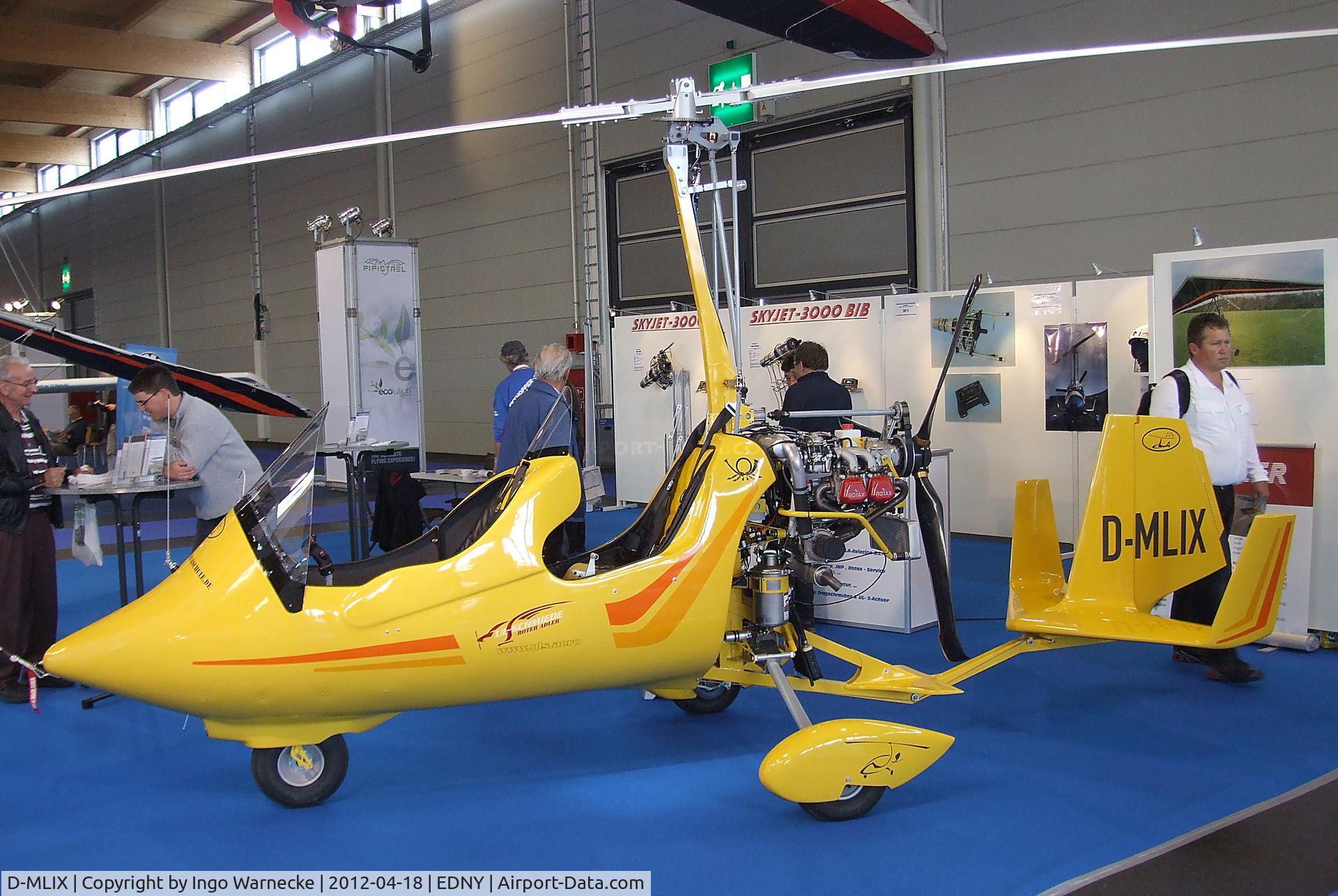 D-MLIX, ELA Aviacion ELA-07 C/N Not found D-MLIX, Ela Aviacion ELA-07 at the AERO 2012, Friedrichshafen
