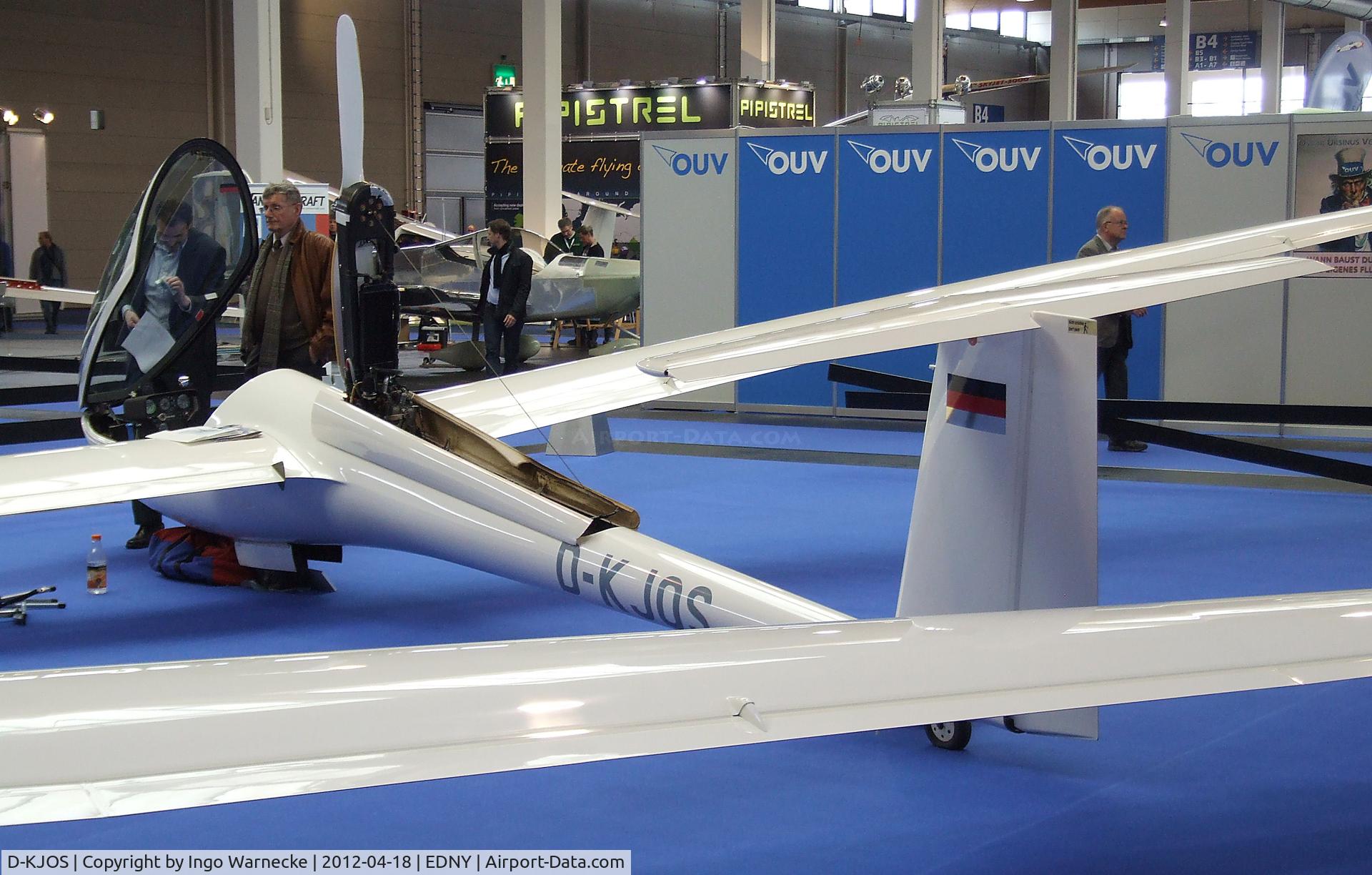 D-KJOS, 1999 Glaser-Dirks DG-800B C/N 8-165B89, Glaser-Dirks DG-800B at the AERO 2012, Friedrichshafen