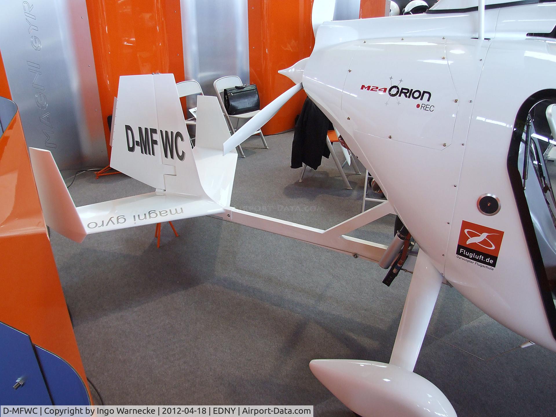D-MFWC, 2012 Magni Gyro M-24 Orion C/N 24-12-7084, Magni M-24 Orion at the AERO 2012, Friedrichshafen