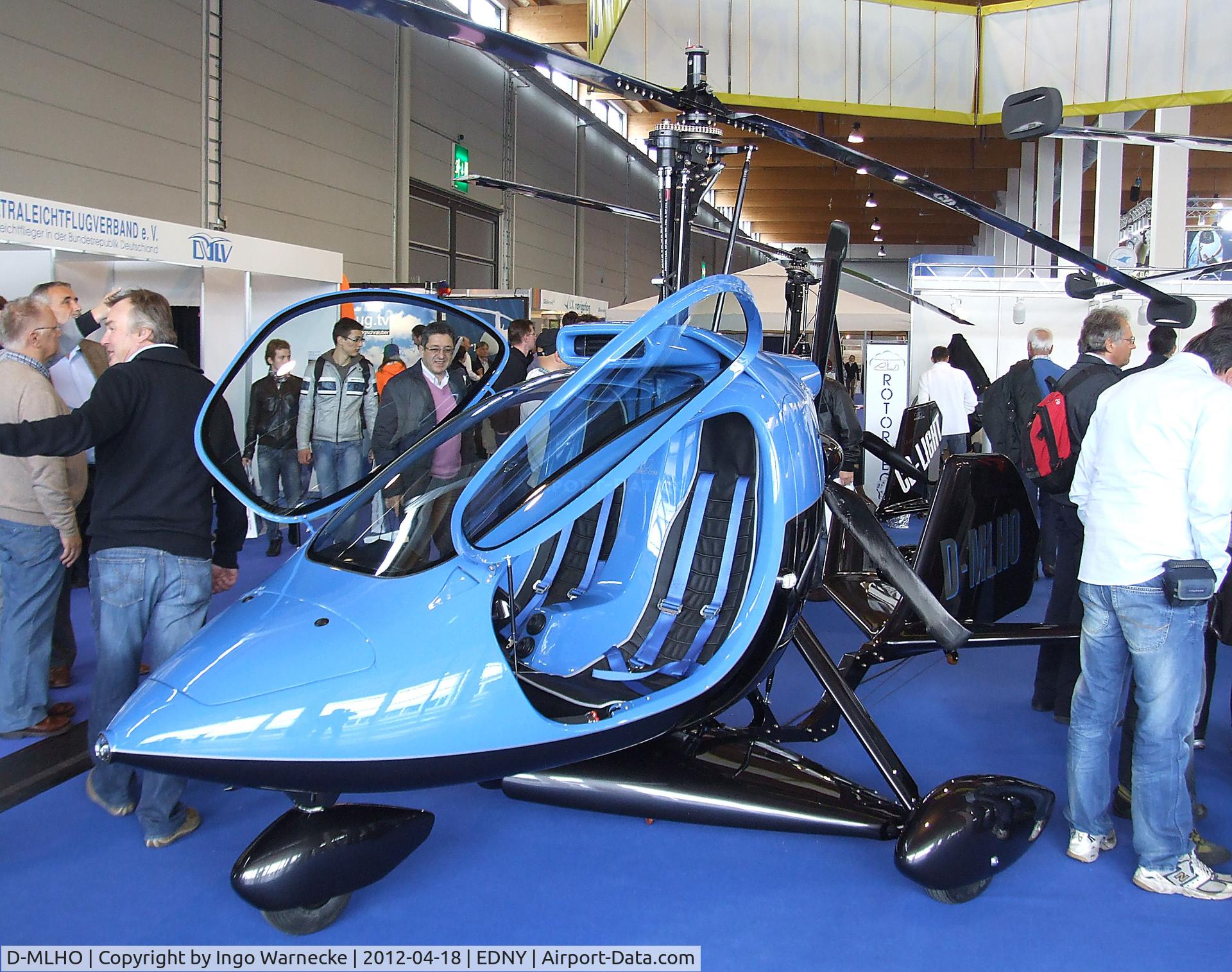 D-MLHO, Rotortec Cloud Dancer II C/N Not found D-MLHO, Rotortec Cloud Dancer II at the AERO 2012, Friedrichshafen